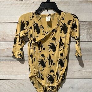 Kate Quinn Cowboy Bamboo Bodysuit Onesie
